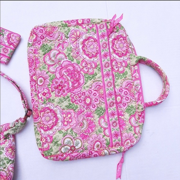 Vera Bradley Accessories - Vera Bradley Petal Pink Soft Laptop Case